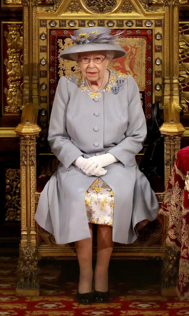 Queen Elizabeth returned to London for the State Opening of Parliament