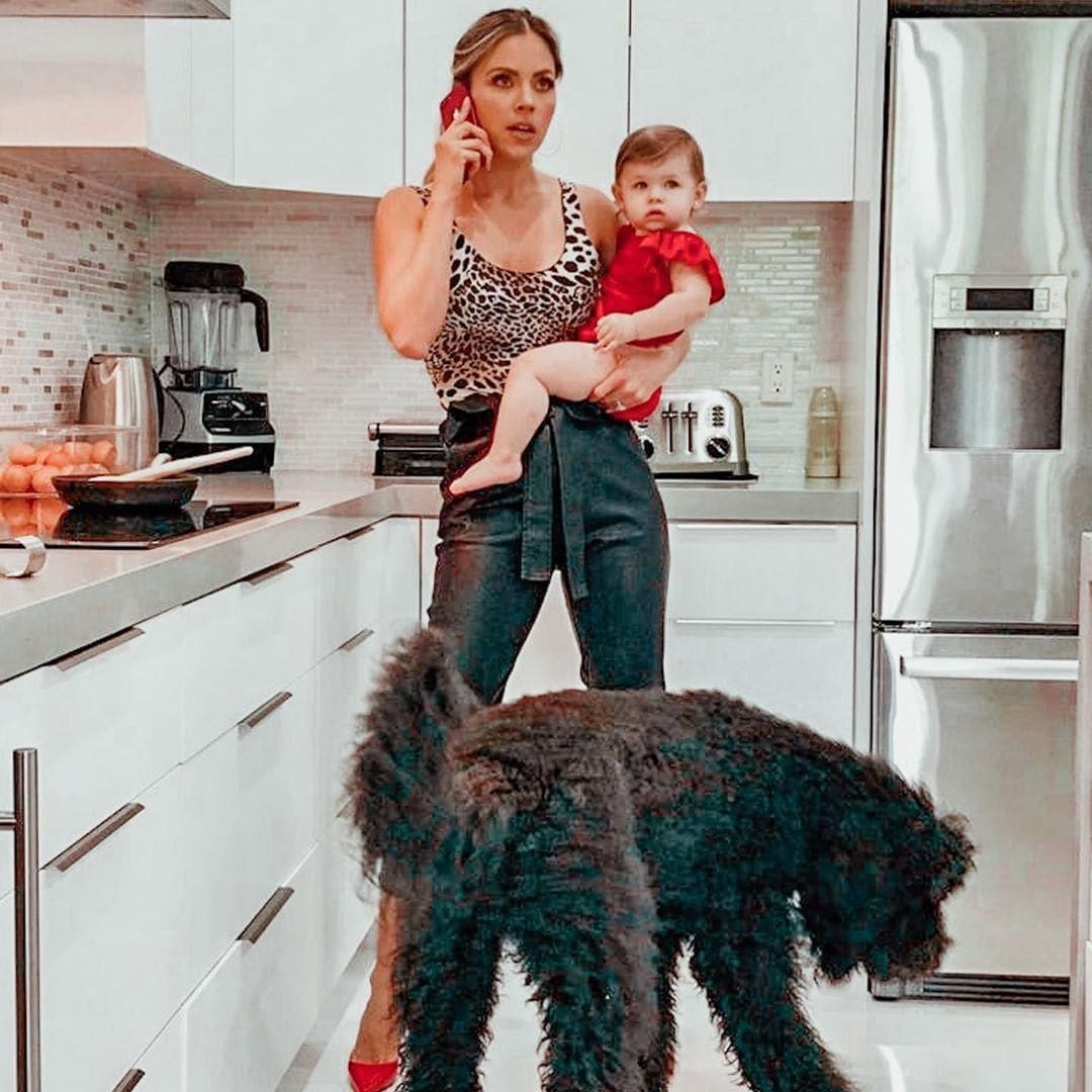 Ximena Duque and daughter