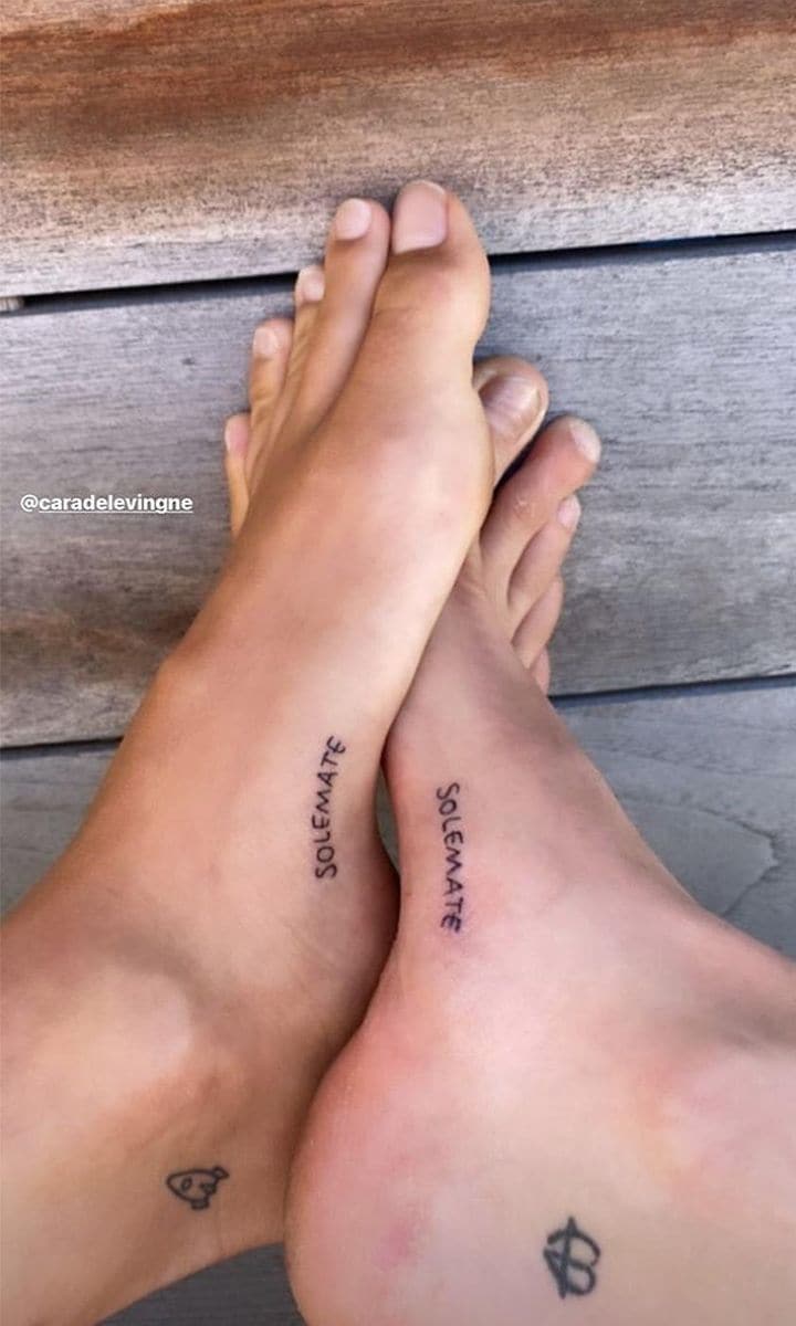 Cara Delevingne and Kaia Gerber Have Matching Tattoos Celebrating Being 'Solemates'