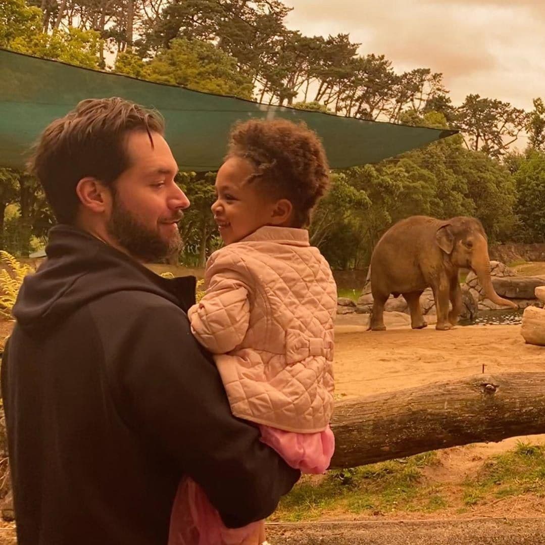 Alexis Ohanian shares sweet picture of daughter