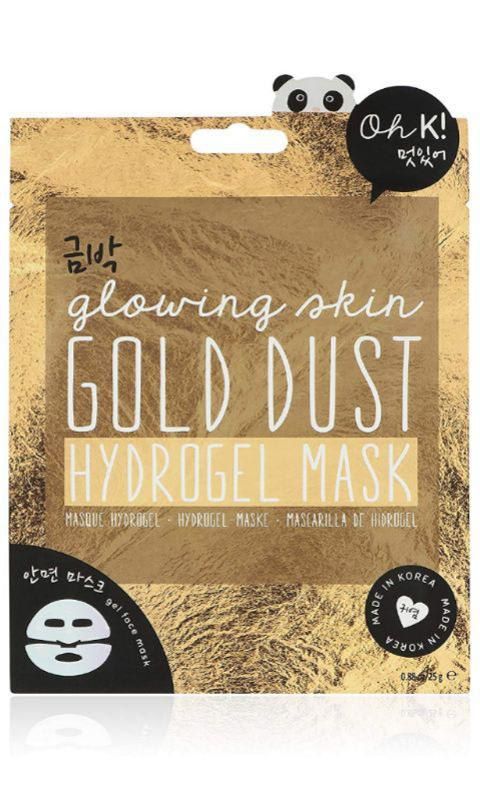 Oh K! Korean Glowing Skin Gold Dust Hydrogel Face Mask