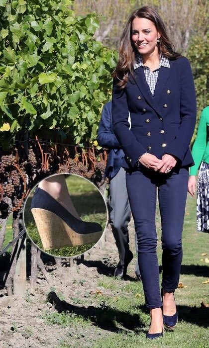 Here she is visiting Queenstown in New Zealand during the royal tour with Prince William and their son Prince George.
<br>
Photo: Getty Images