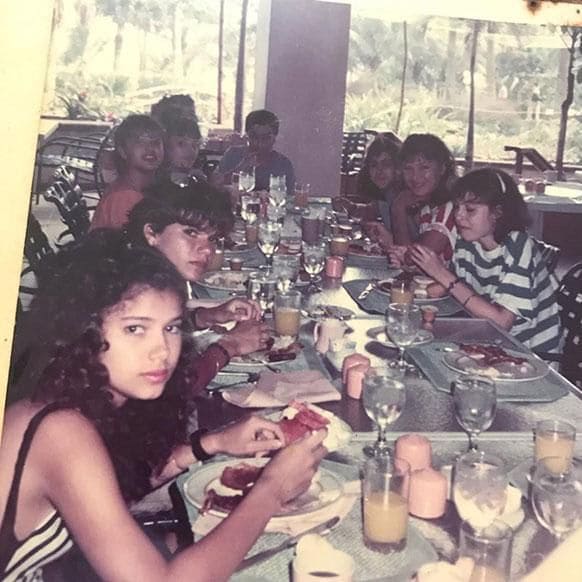 La foto de la celebración de quince años de Roselyn Sánchez