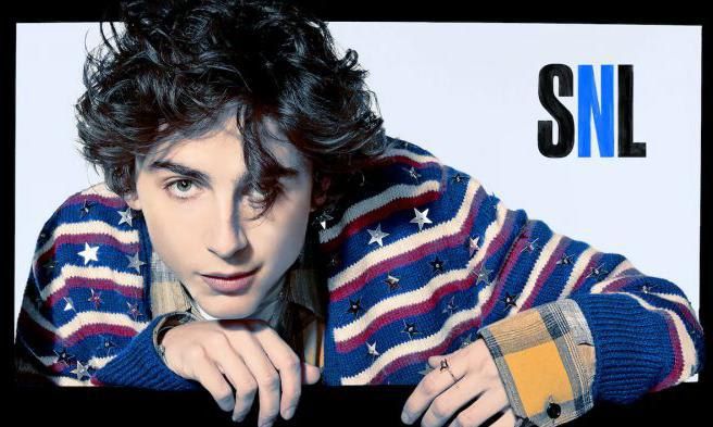 Timothée Chalamet on 'Saturday Night Live'