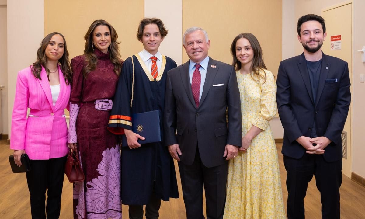 Prince Hashem graduated from King’s Academy on May 24