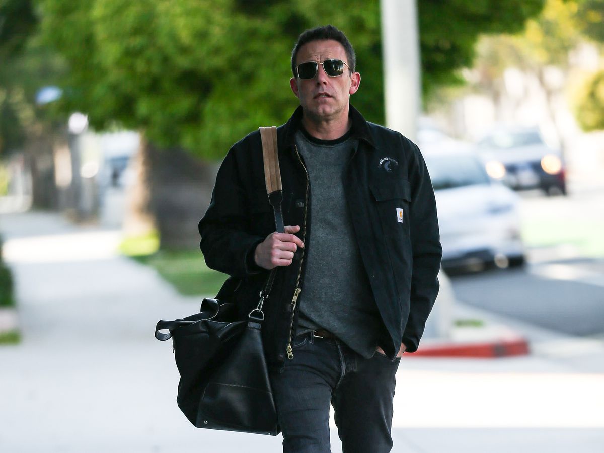 Ben Affleck is seen in Los Angeles, California, on April 20, 2024. 