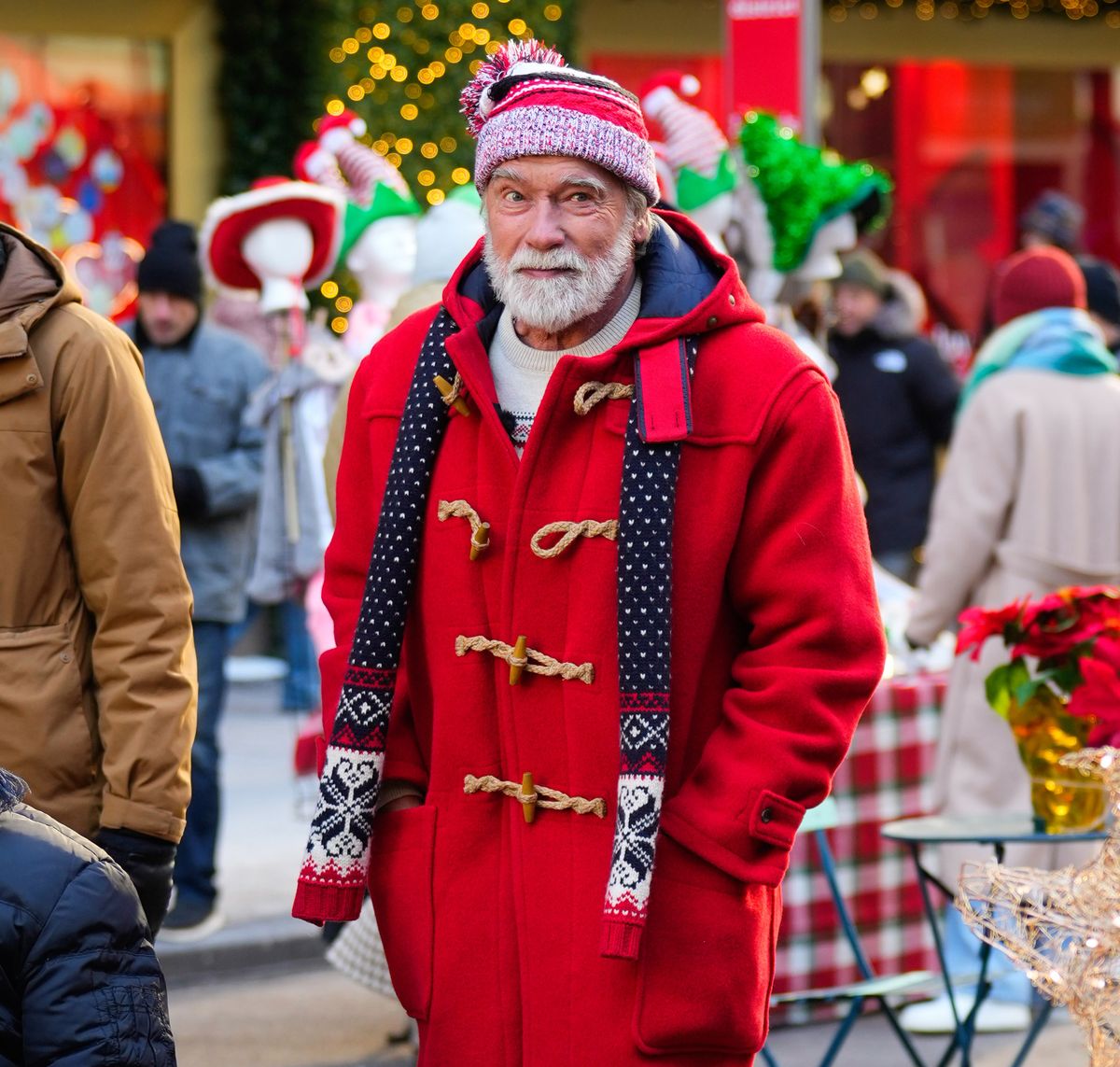 Arnold Schwarzenegger plays Santa Claus in his new film