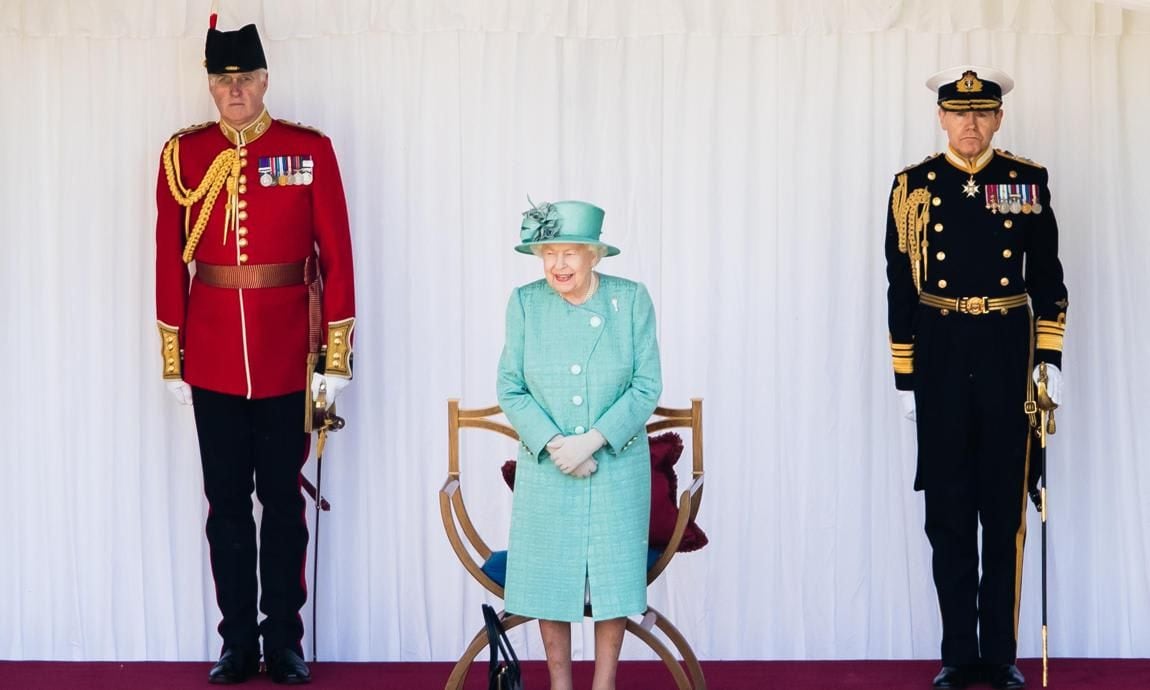 Trooping the Colour, Queen Elizabeth