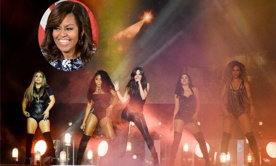 <b>3. She's boss enough for Fifth Harmony!</b>
Mrs Obama is so cool she earned herself a shout out in the Fifth Harmony hit <i>Boss</i>.
Photo: Getty Images