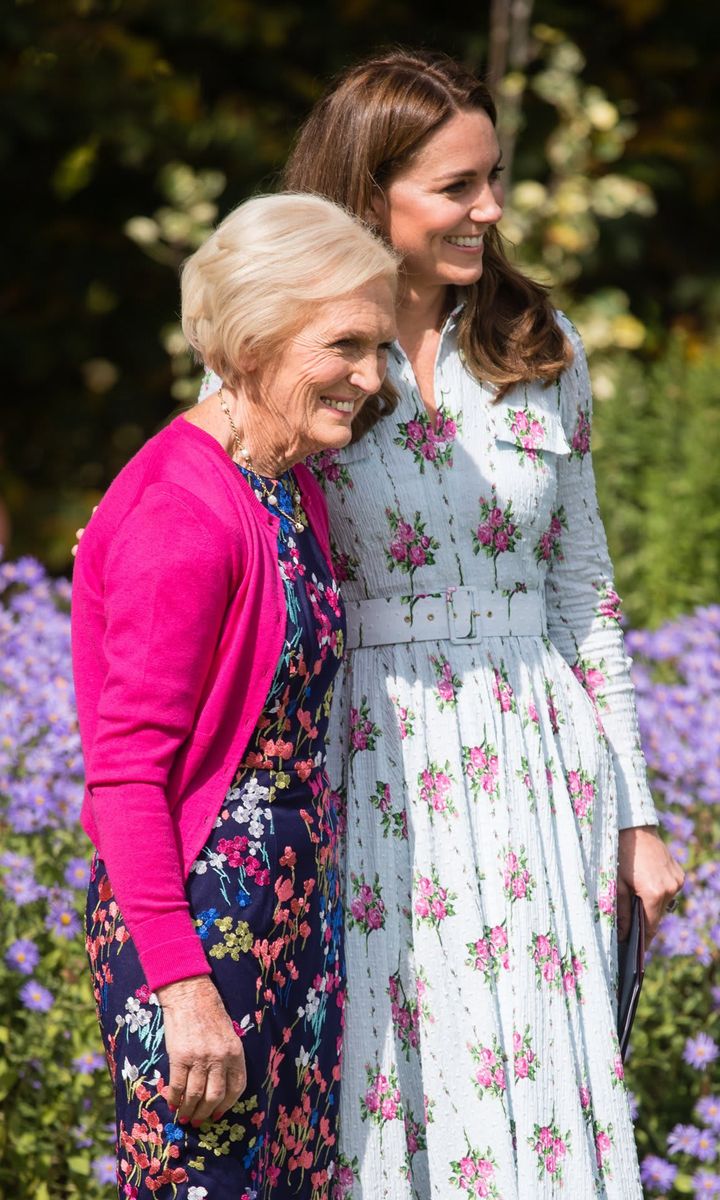 Mary Berry called the Duchess of Cambridge 'a remarkable, enthusiastic cook'