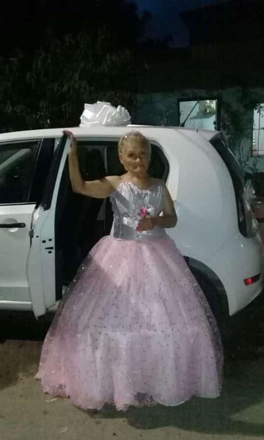 79 year old quinceañera