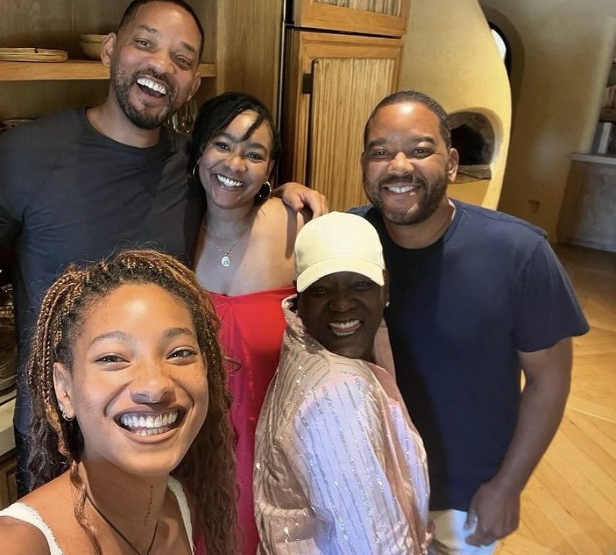 Will Smith and his family