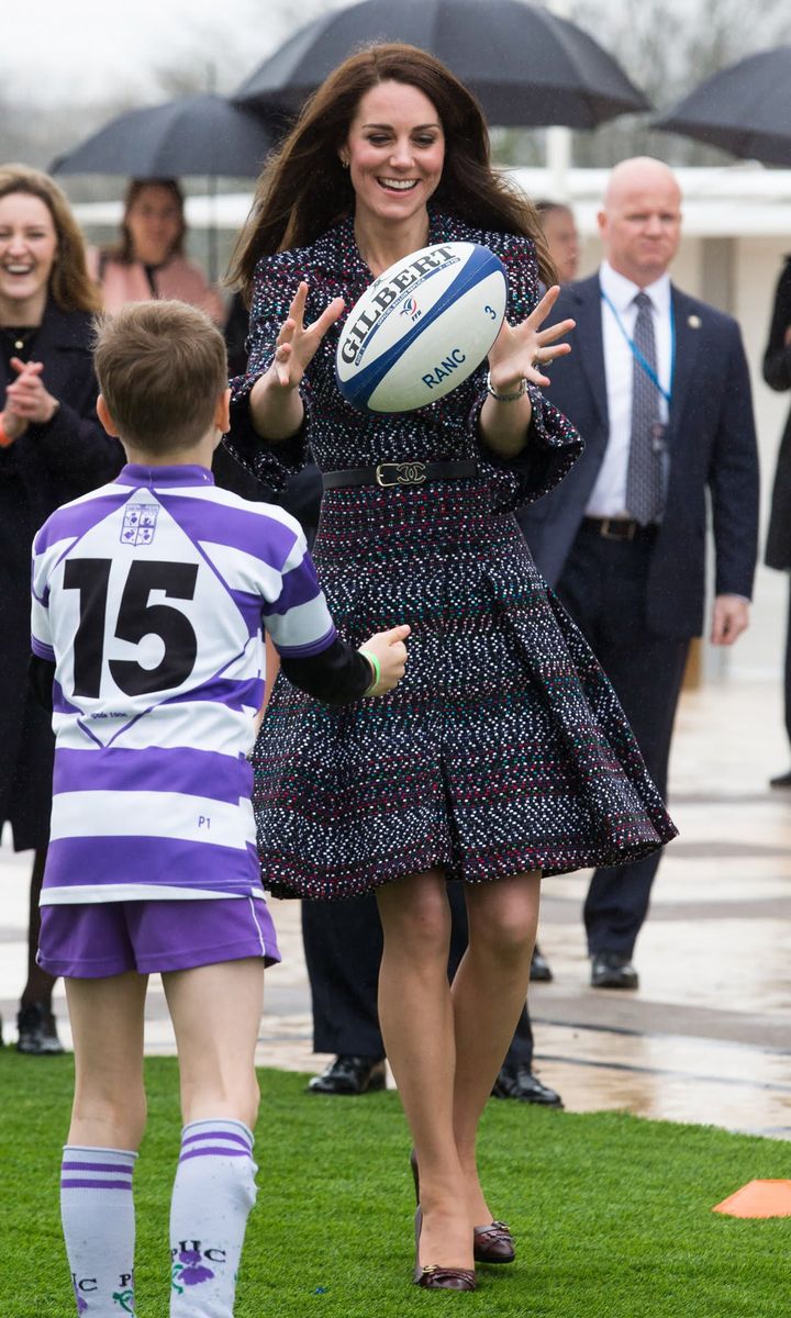 The Duchess of Cambridge will reportedly be named patron of the Rugby Football Union and the Rugby Football League