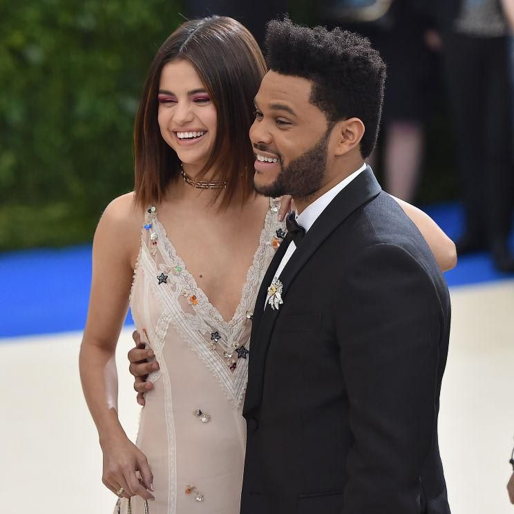 Selena Gomez and the Weeknd