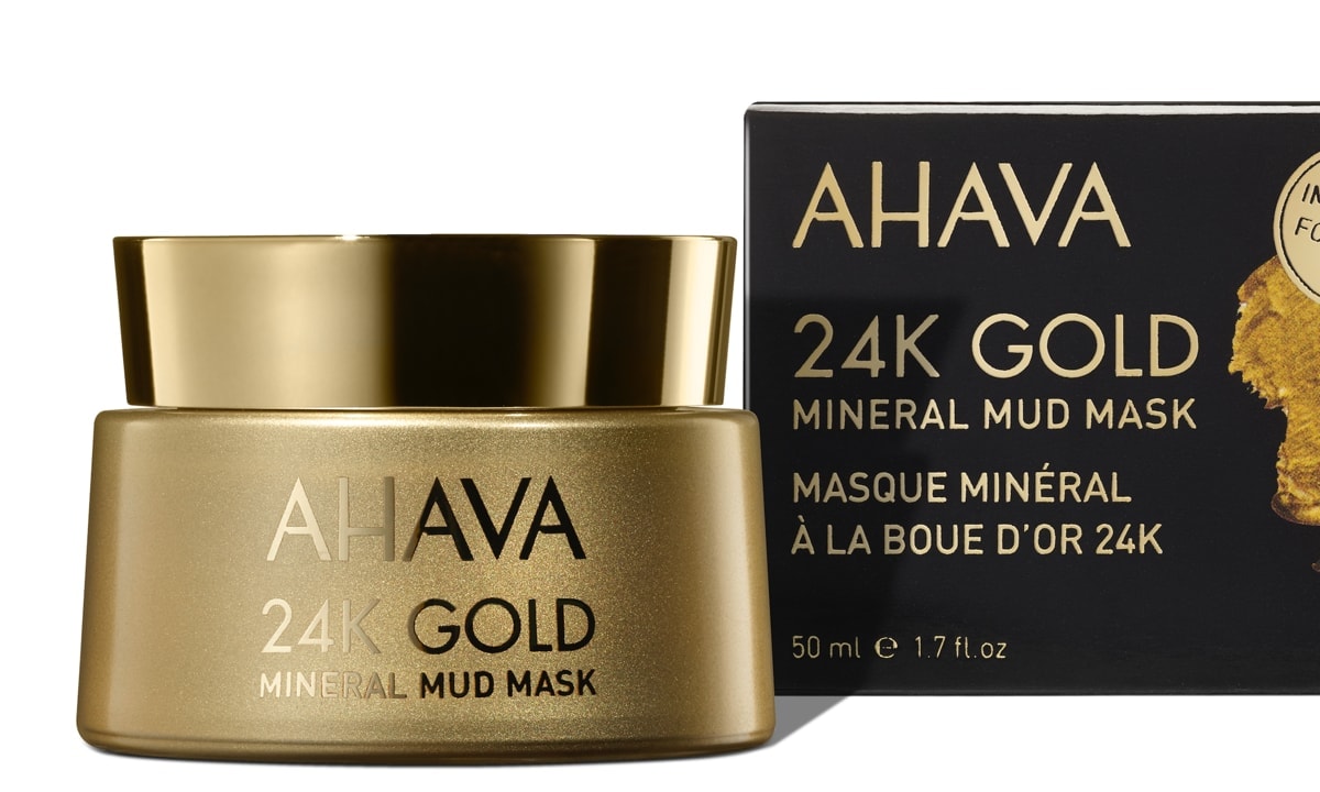 AHAVA 24K Gold Mineral Mud Mask