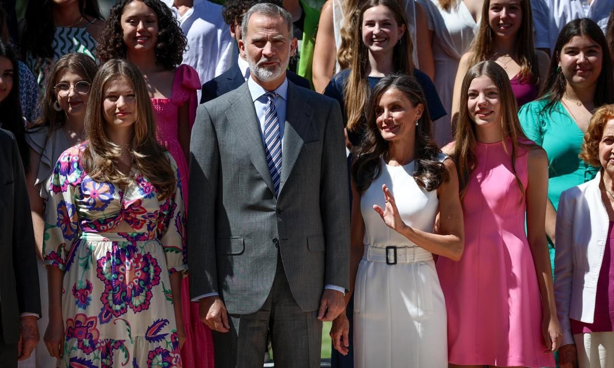 Sofia joined her parents and sister at the audience on July 14