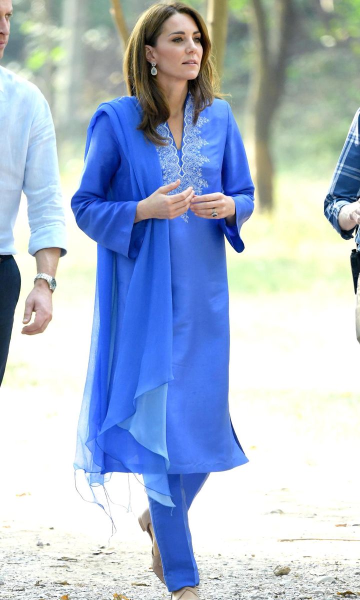 Kate Middleton's outfits during royal tour of Pakistan
