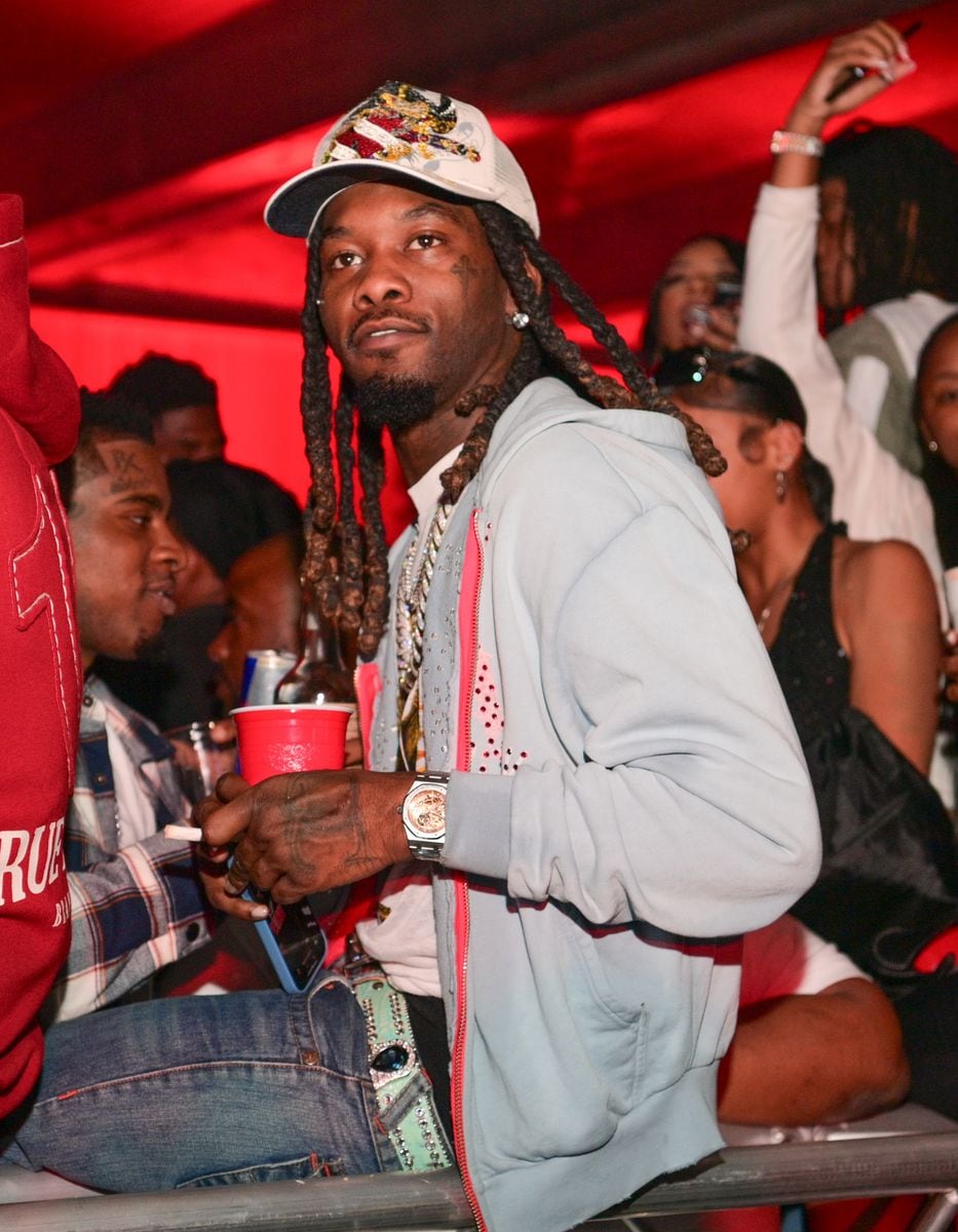 ATLANTA, GEORGIA - OCTOBER 19: Rapper Offset attends 21 Savage The 7th Annual Birthday Celebration 2008-2013 Era at Underground Atlanta on October 19, 2024 in Atlanta, Georgia.  (Photo by Prince Williams/WireImage)