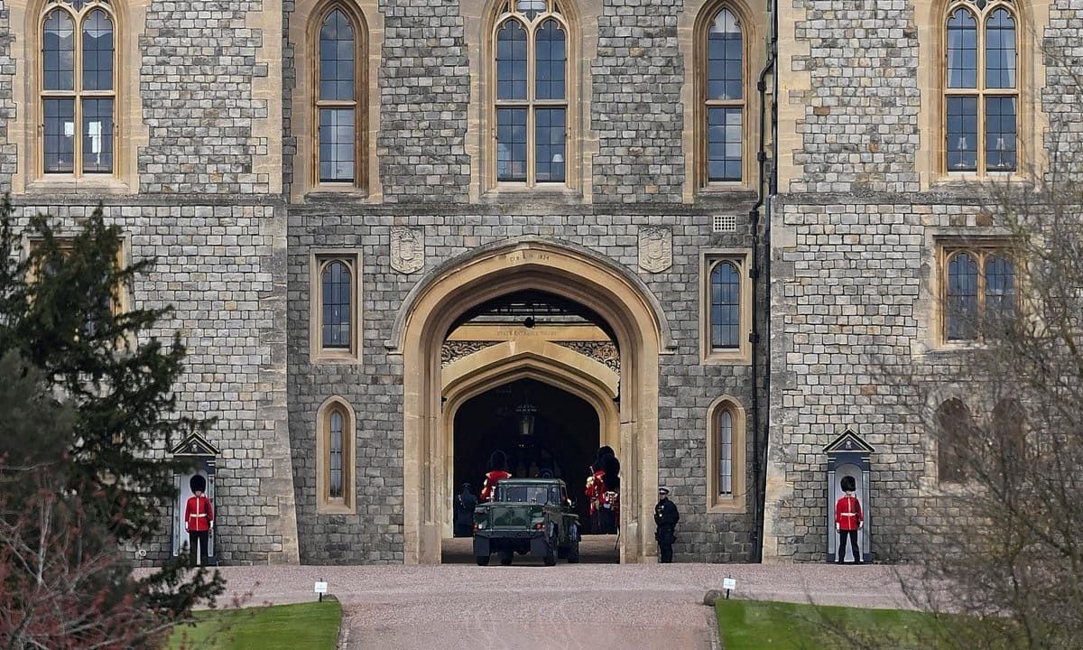 Prince Philip's Custom-Made Land Rover Hearse Unveiled For The First Time