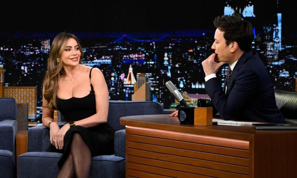 Sofia Vergara and Jimmy Fallon