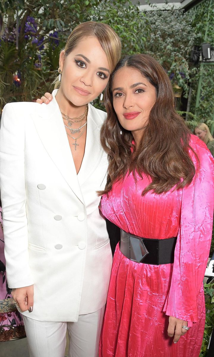 Salma Hayek and Rita Ora