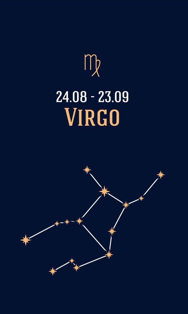Virgo (August 23September 22)