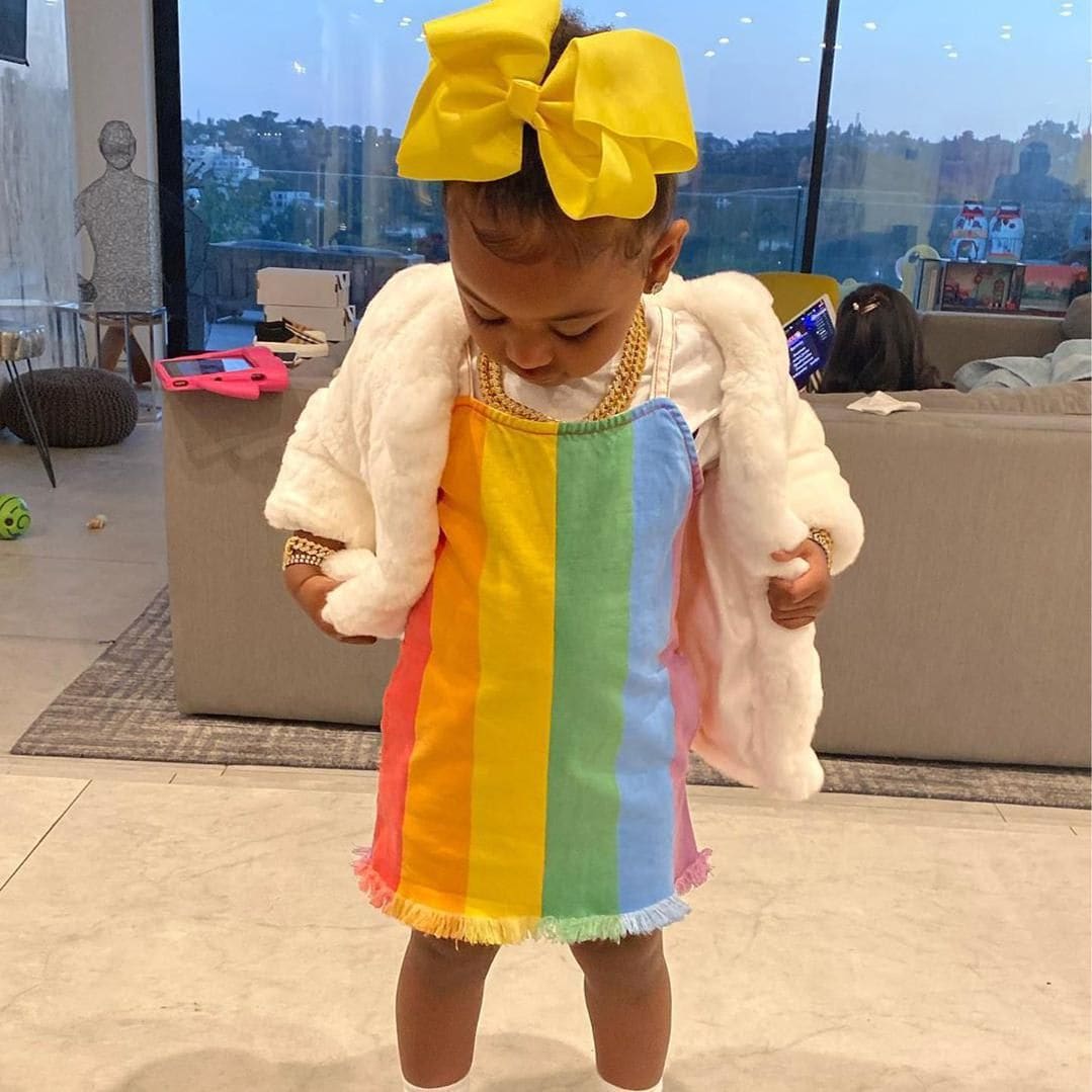 Cardi B shares pictures of her daughter Kulture rocking serious bling
