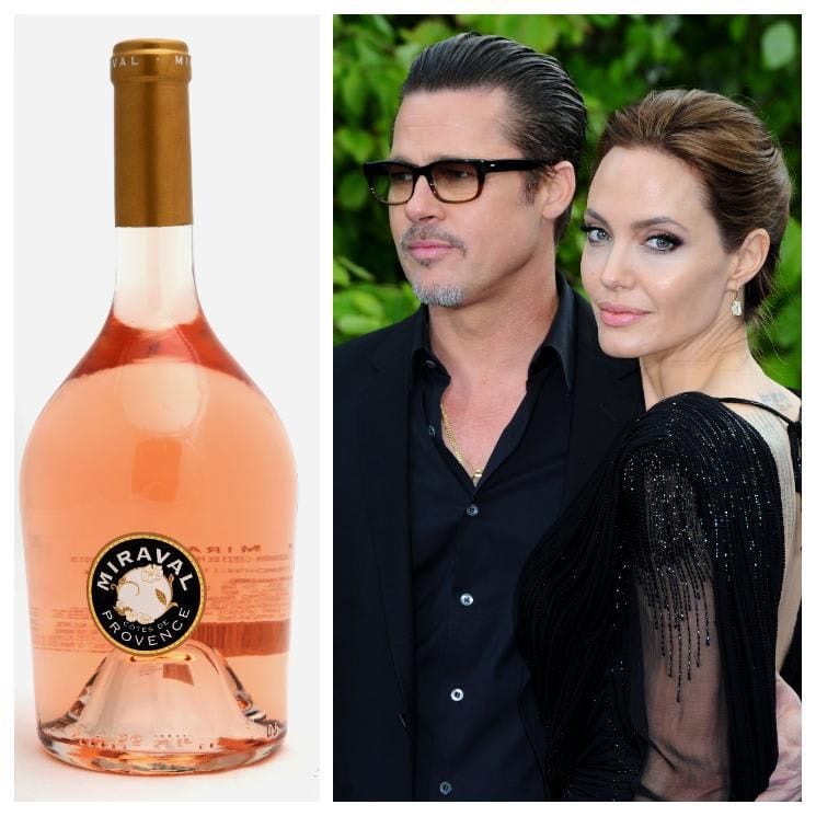 Angelina Jolie and Brad Pitt Miraval