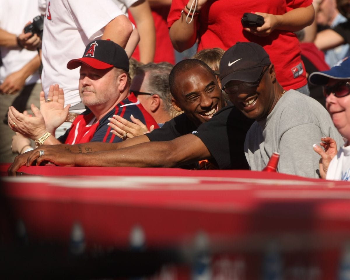 Kobe and Joe Bryant