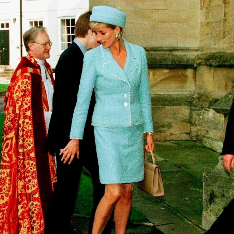 Princess Diana wearing Chanel