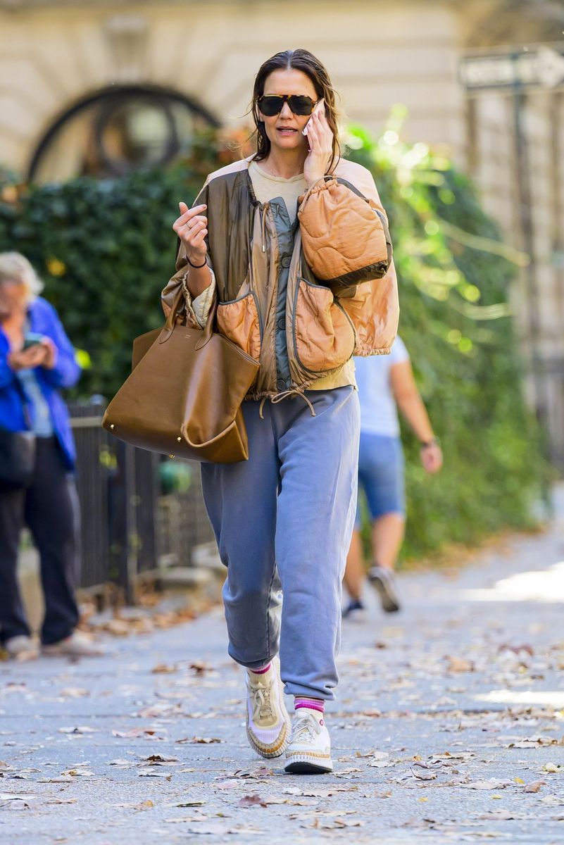 Katie Holmes in New York