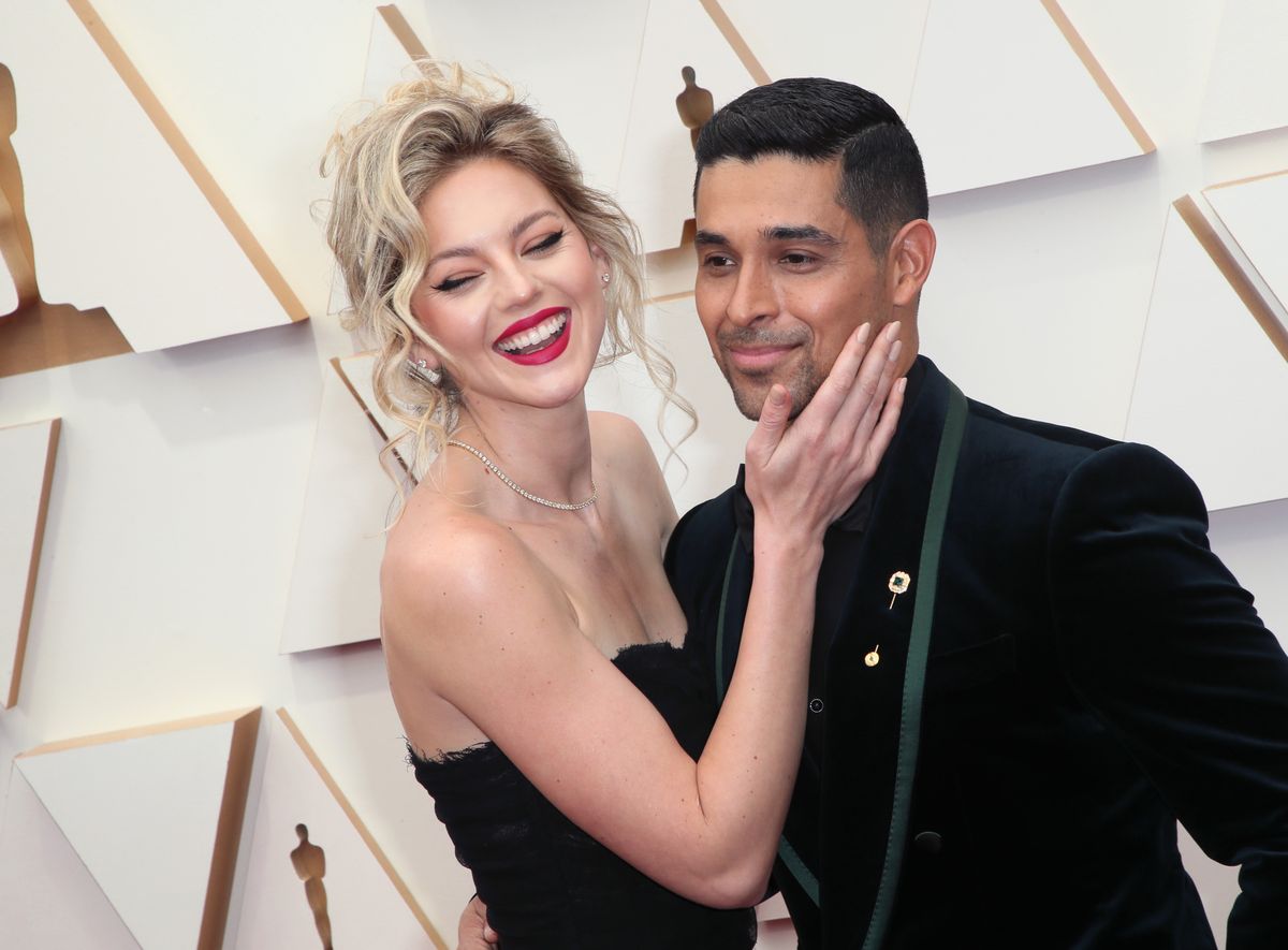 Amanda Pacheco and Wilmer Valderrama attend the 94th Annual Academy Awards 