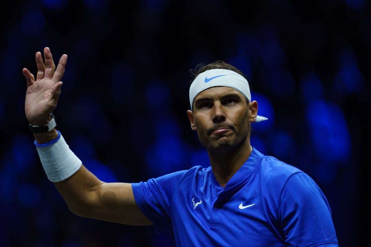 Rafael Nadal at the Laver Cup 2022