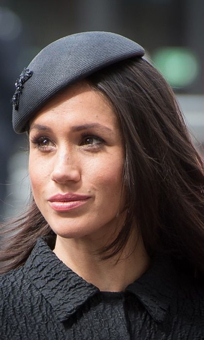 Meghan Markle Philip Treacy hat