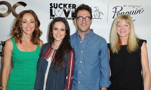 August 30: Rachel Bilson and Autumn Reeser joined 'The O.C.' creator Josh Schwartz and producer Stephanie Savage at the first and only performance of "The Unauthorized O.C. Musical" in L.A.
<br><br>
Photo: Getty Images