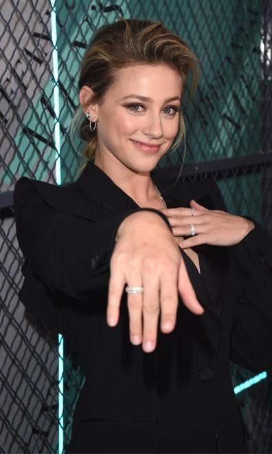 Lili Reinhart at Tiffanys