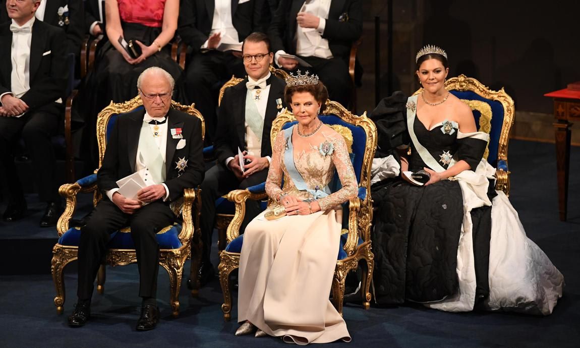 Crown Princess Victoria wore a black and white design