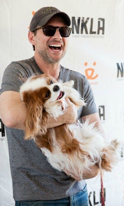 June 4: Christian Slater and his wife Brittany partnered with Best Friends Animal Society during the Super Adoption event in L.A.
The <i>Mr. Robot</i> actor helped 61 dogs and cats find forever homes during an hour of covering the adoption cost for people looking to take home a pet.
Photo: Kathryn Page/Getty Images