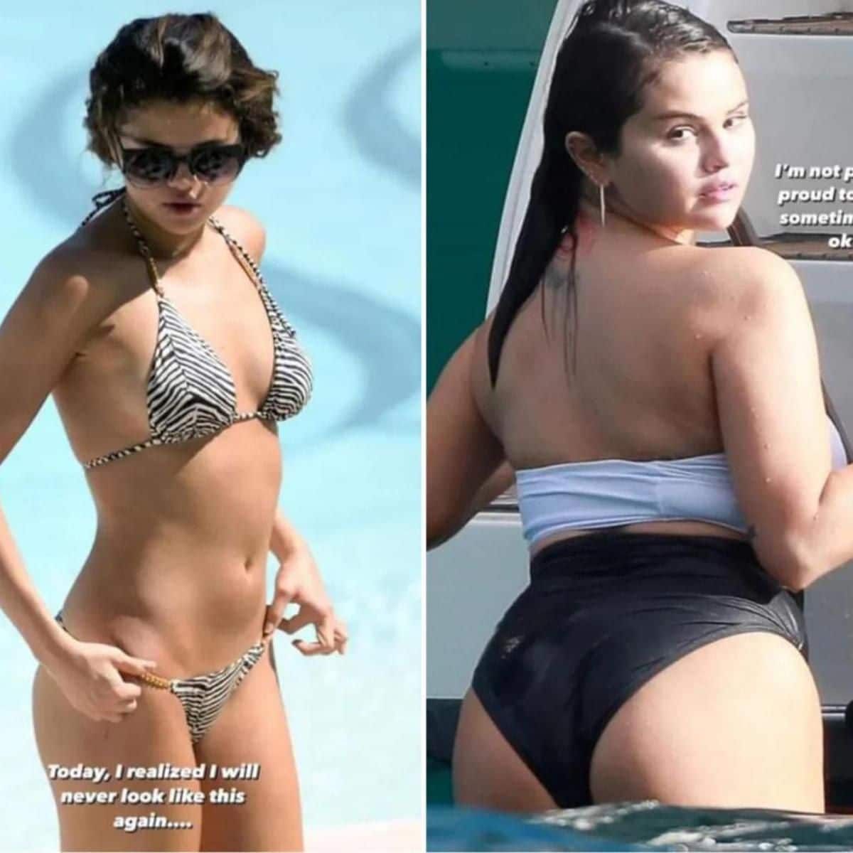 Selena Gómez 10 years challenge