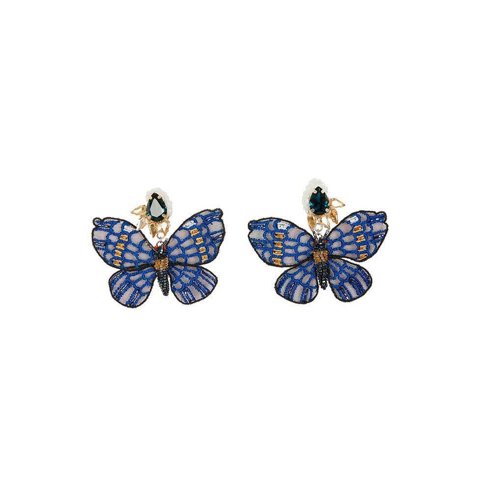 Butterfly Drop Earrings Mignonne Gavigan