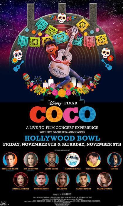 Coco Hollywood Bowl Poster