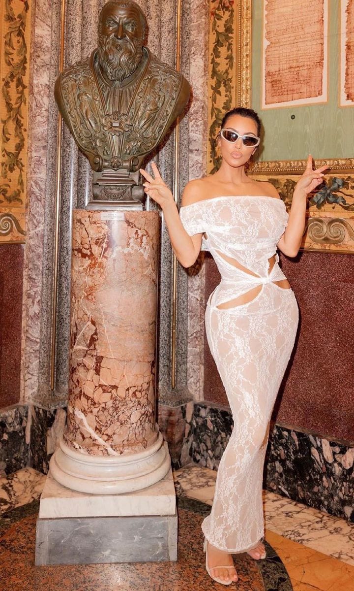 Kim Kardashian and Kate Moss' trip to the Vatican