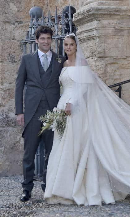 Lady Charlotte Wellesley and Alejandro Santo Domingo marry