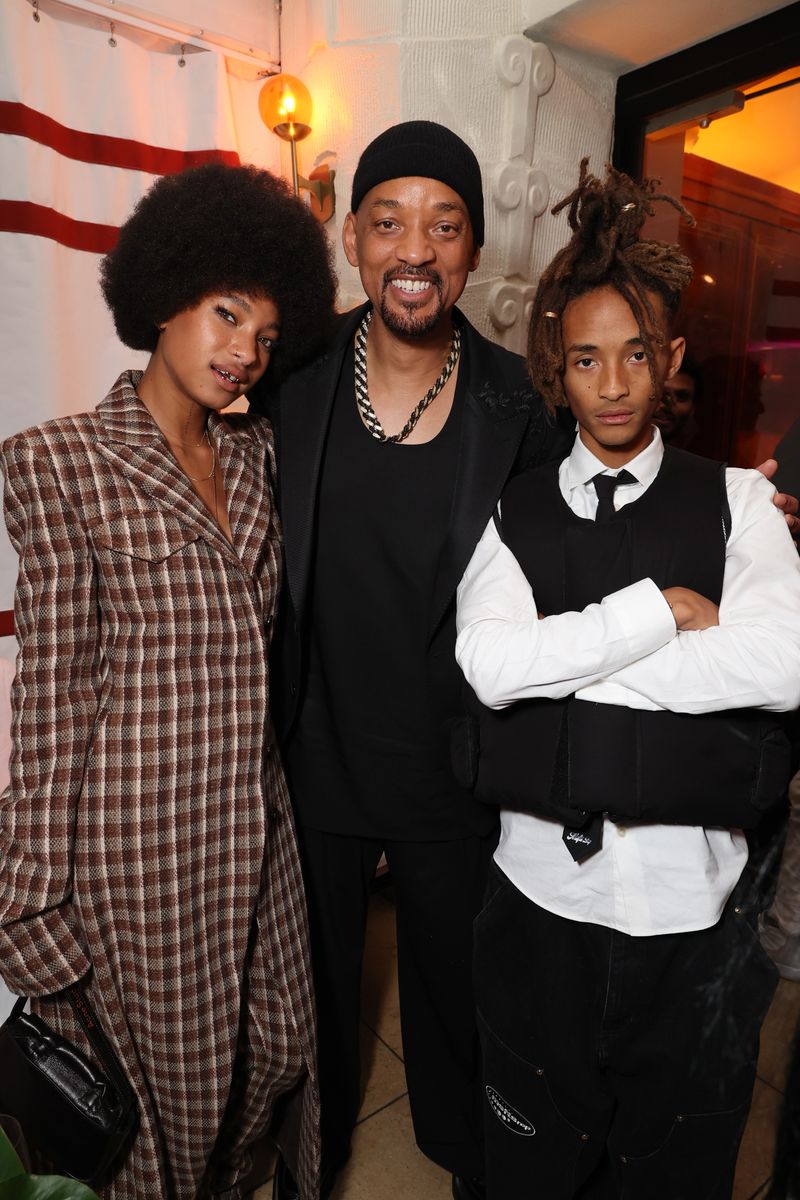 Willow Smith, Will Smith and Jaden Smith attend the Los Angeles Premiere of Columbia Pictures' "Bad Boys: Ride Or Die" 