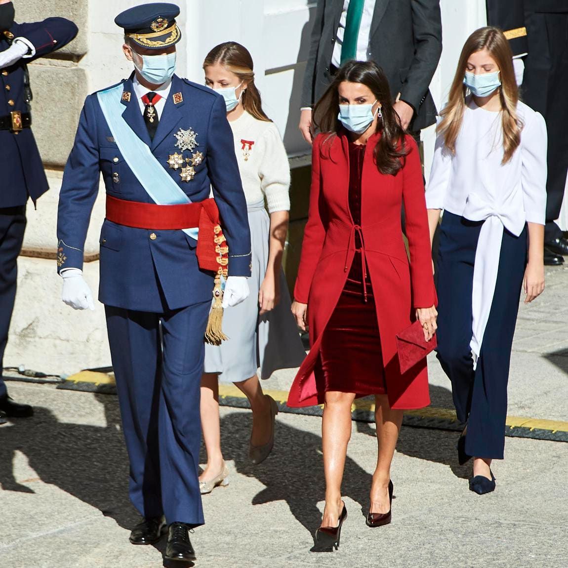 The Spanish royals celebrated their country's National Day on Oct. 12