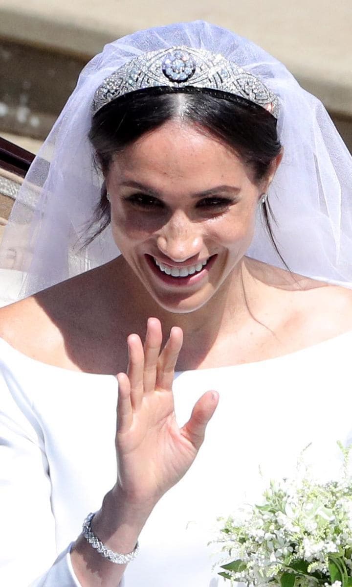 Meghan Markle wedding day jewelry