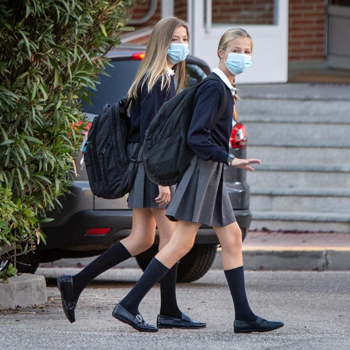 Queen Letizia’s daughters are quarantining at home