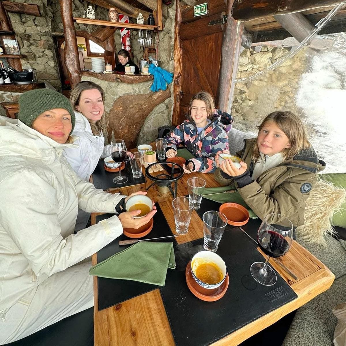 Gisele Bündchen y familia