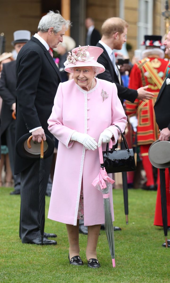 Her Majesty (pictured at a 2019 garden party) has canceled all garden parties for 2021