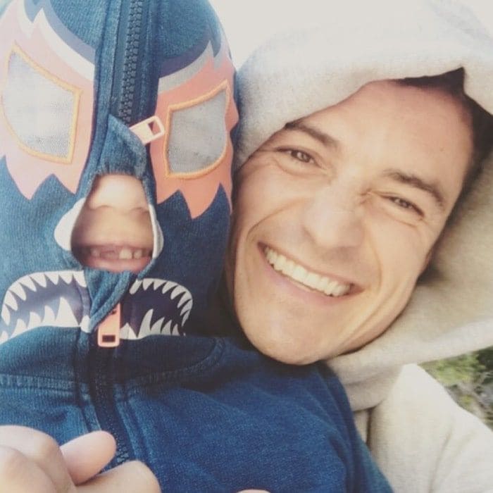 Orlando Bloom was gearing up for Father's Day 2017 with his son Flynn. Both dad and son sported wide grins with his and Miranda's boy showing off his missing front tooth.
Photo: Instagram/@orlandobloom